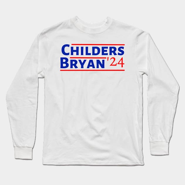 Childers Bryan '24 Long Sleeve T-Shirt by West CO Apparel 